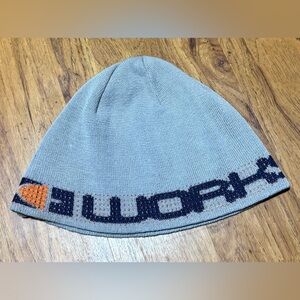 Vintage 90’s Alien Workshop Beenie Skully Cap Hat Skate Skateboarding Rare Gray
